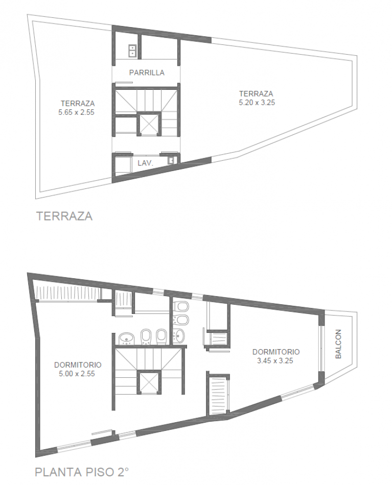 PH TIPO CASA EN PALERMO 4 HABITACIONES, TERRAZAS Y PARRILLA