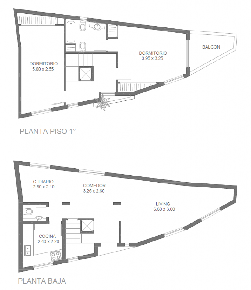 PH TIPO CASA EN PALERMO 4 HABITACIONES, TERRAZAS Y PARRILLA