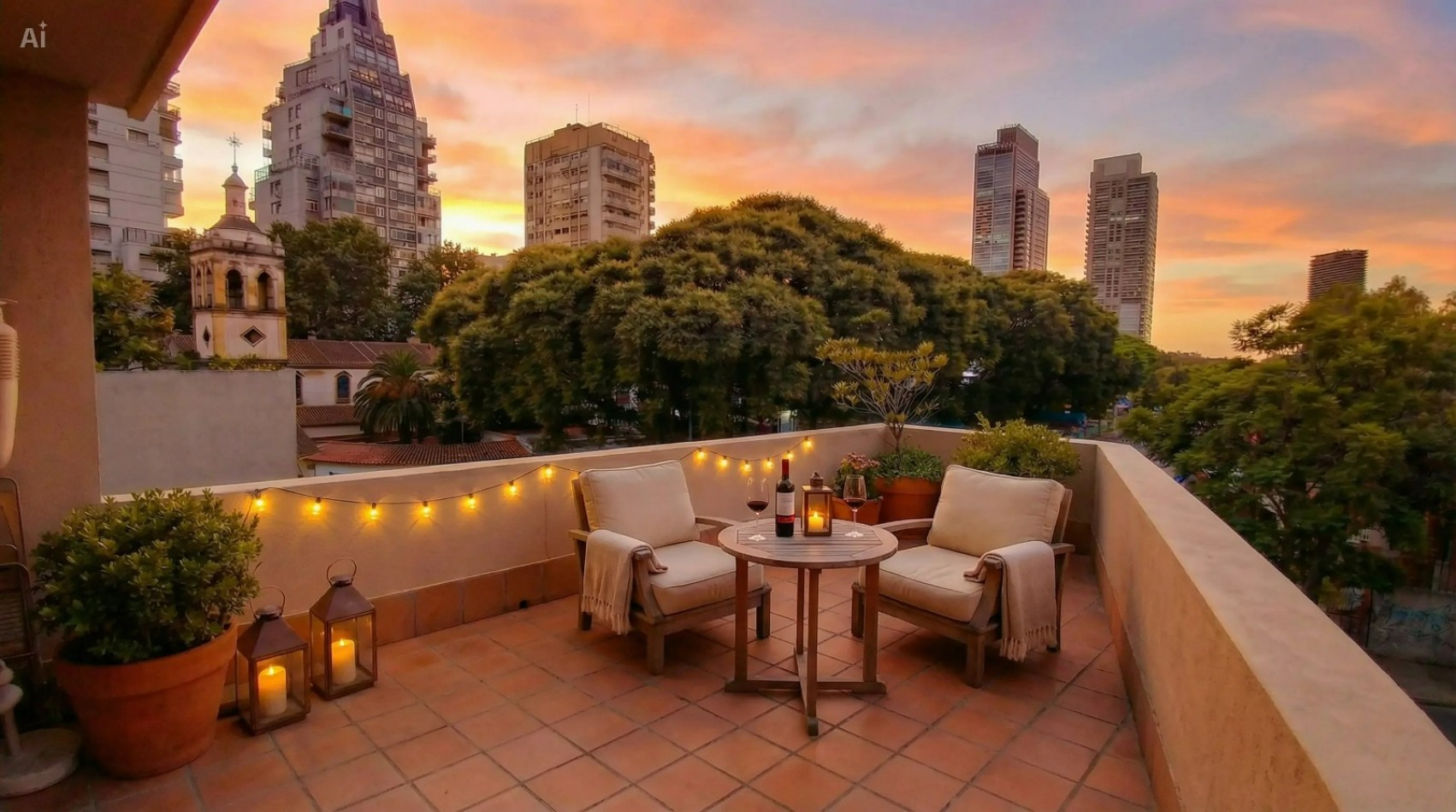 PH de Diseño Unico en Palermo - 4 Dorm - Terraza Propia c/Parrilla - Sin Expensas